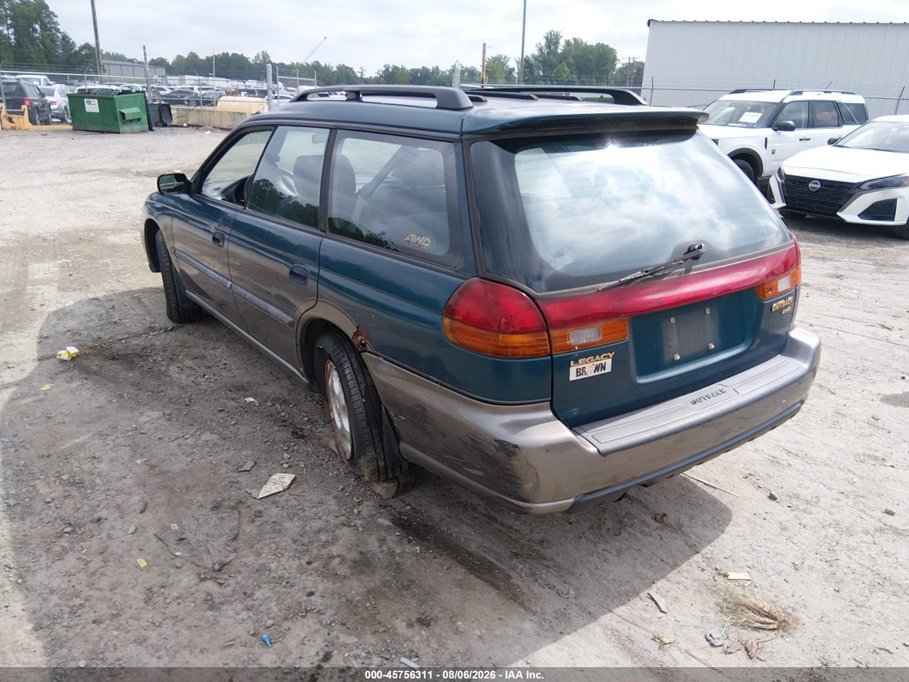 1996 SUBARU LEGACY OUTBACK · 3/11