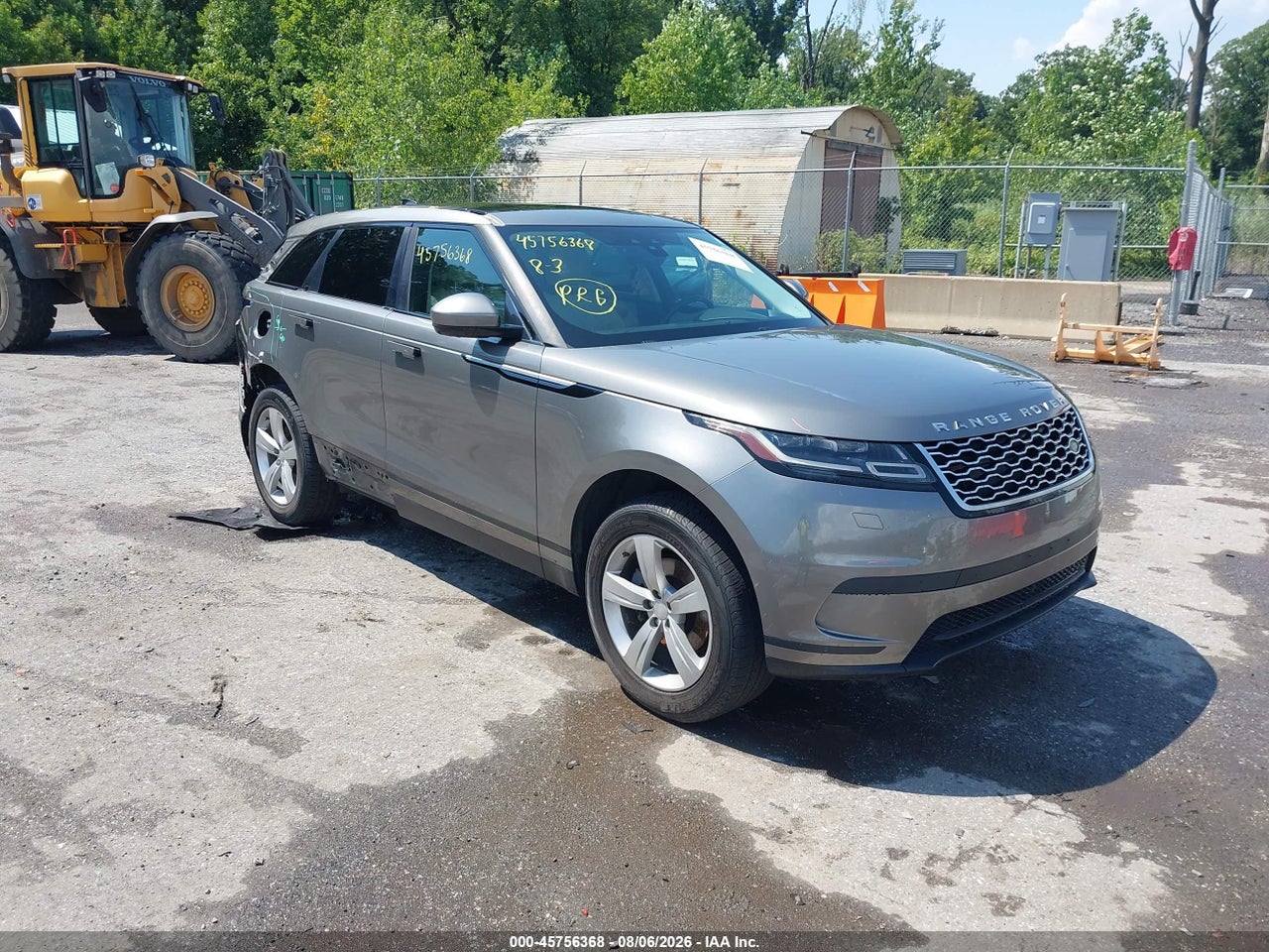 SALYB2RX6JA****** · 2018 LAND ROVER RANGE ROVER VELAR P250 S