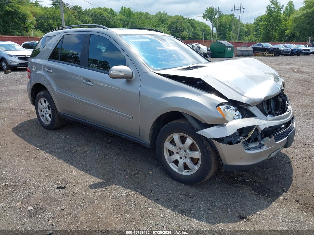 4JGBB86E36A****** · 2006 MERCEDES-BENZ ML 350 4MATIC