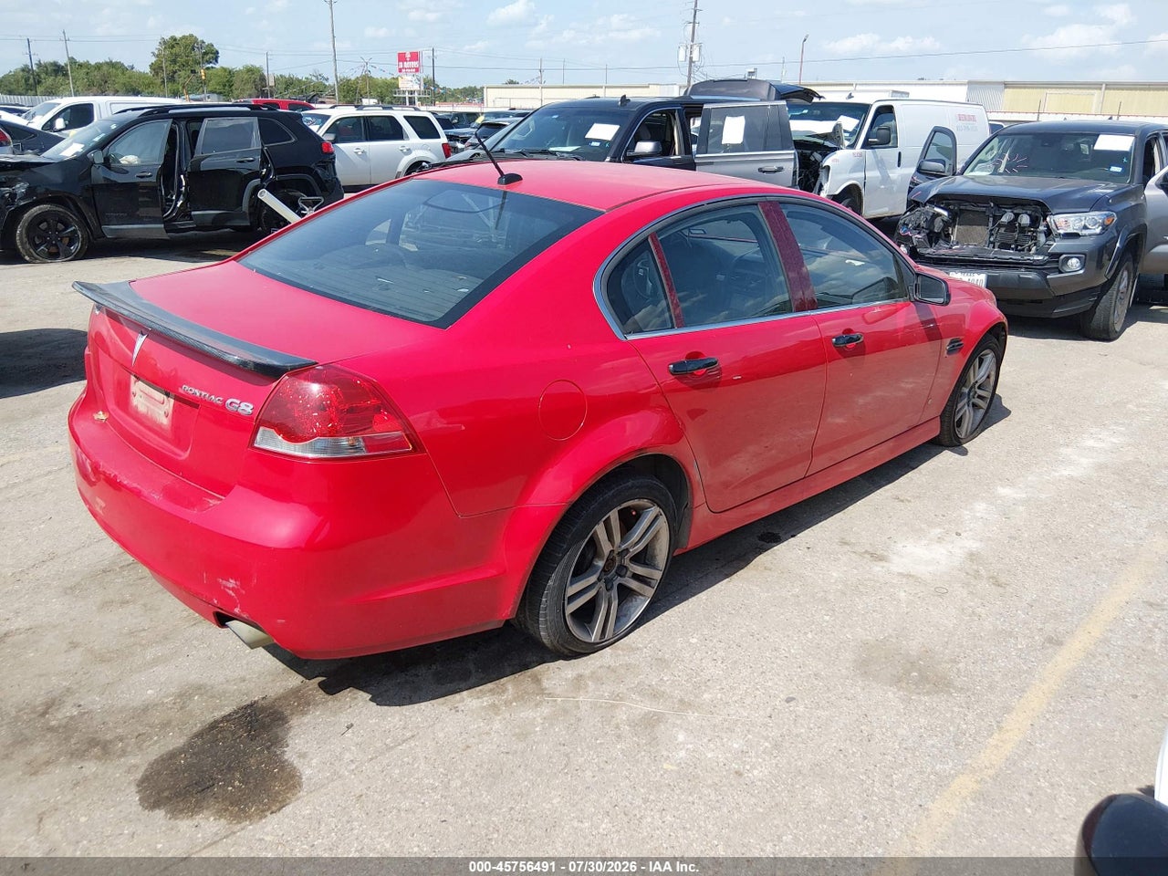 2008 PONTIAC G8 · 4/11