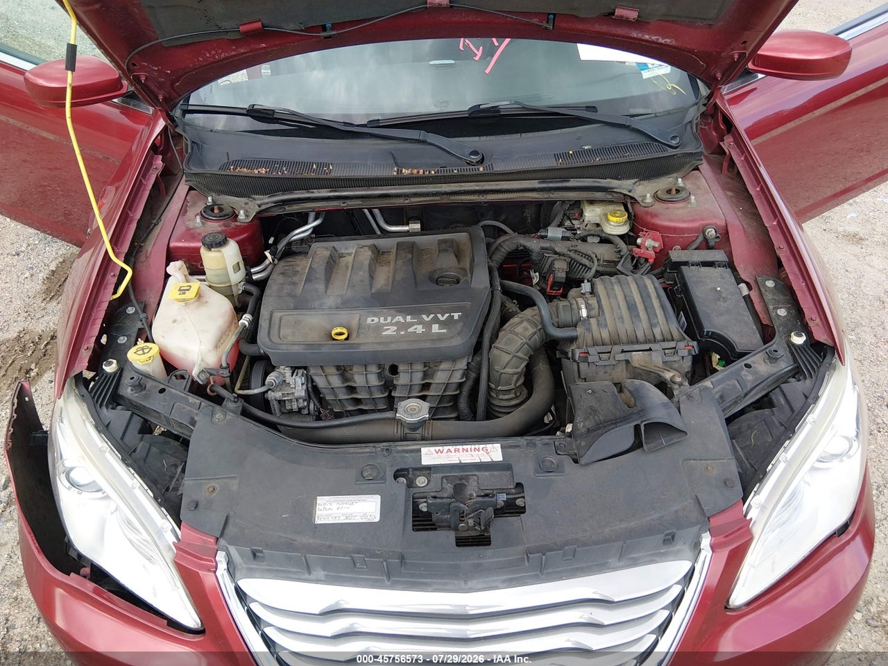 1C3BCBEB5CN****** · 2012 CHRYSLER 200 TOURING · 10/10