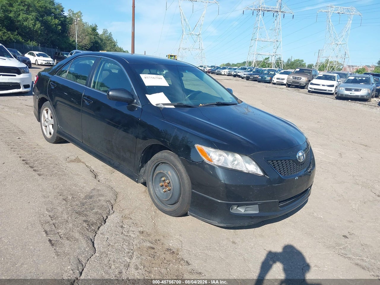 4T1BE46K29U****** · 2009 TOYOTA CAMRY SE