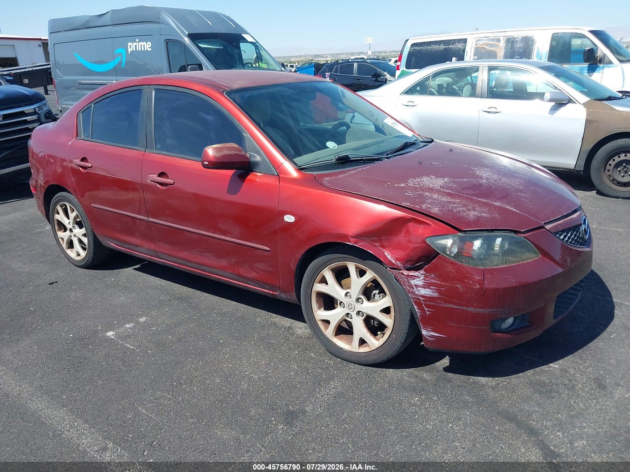 JM1BK32G381****** · 2008 MAZDA MAZDA3 I TOURING VALUE