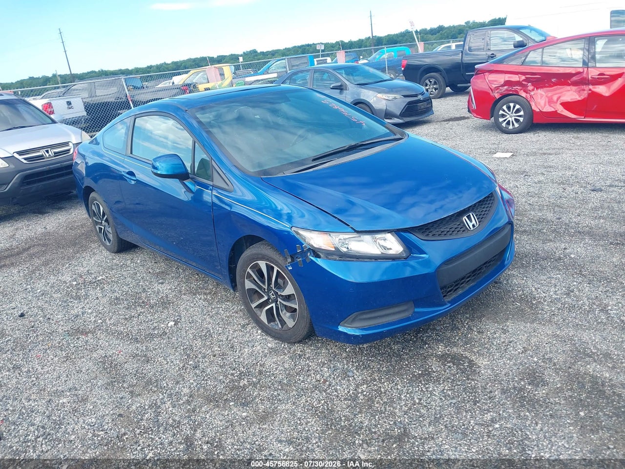 2HGFG3B88DH****** · 2013 HONDA CIVIC EX