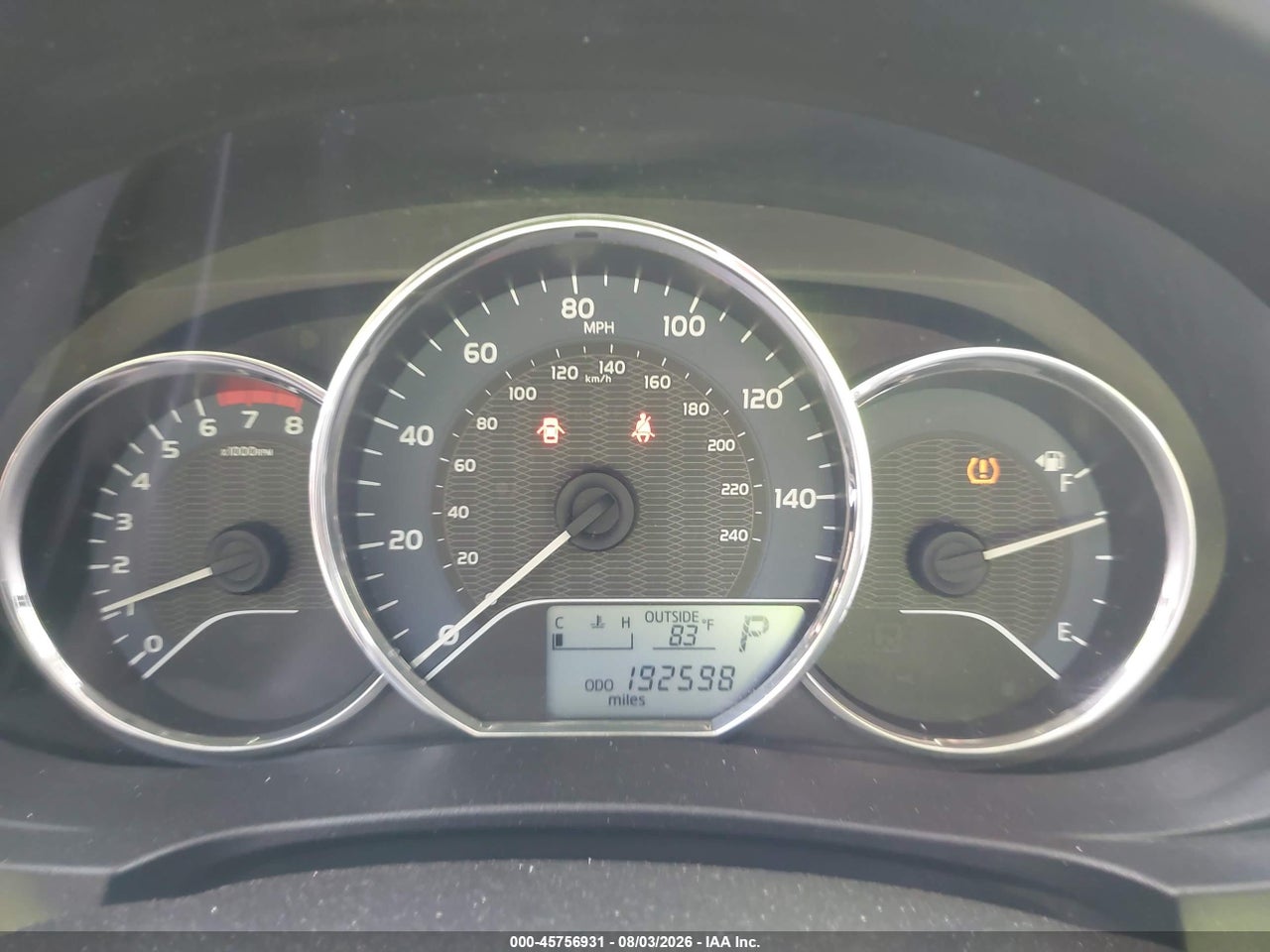 5YFBURHE3EP****** · 2014 TOYOTA COROLLA L · 7/11