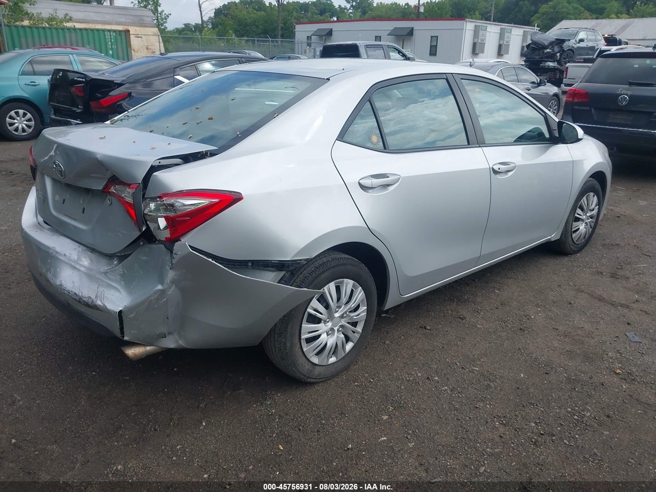 5YFBURHE3EP****** · 2014 TOYOTA COROLLA L · 4/11
