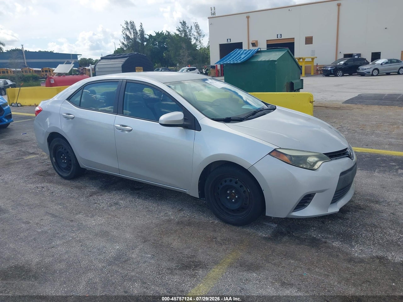 2T1BURHE8FC****** · 2015 TOYOTA COROLLA LE