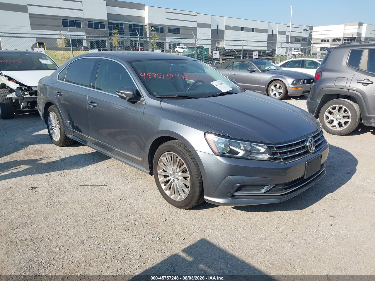 1VWBT7A37HC****** · 2017 VOLKSWAGEN PASSAT 1.8T SE