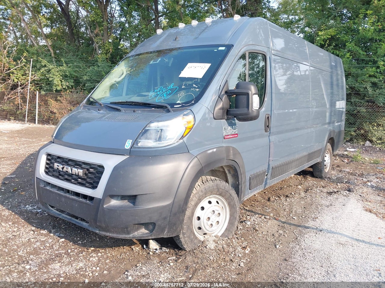 2020 RAM PROMASTER 3500 CARGO VAN HIGH ROOF 159 WB EXT · 2/11