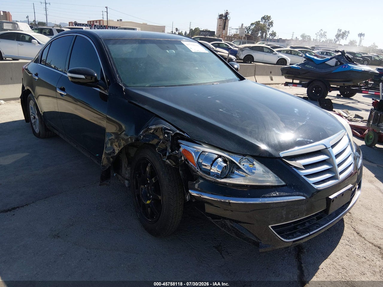 KMHGC4DD3DU****** · 2013 HYUNDAI GENESIS 3.8