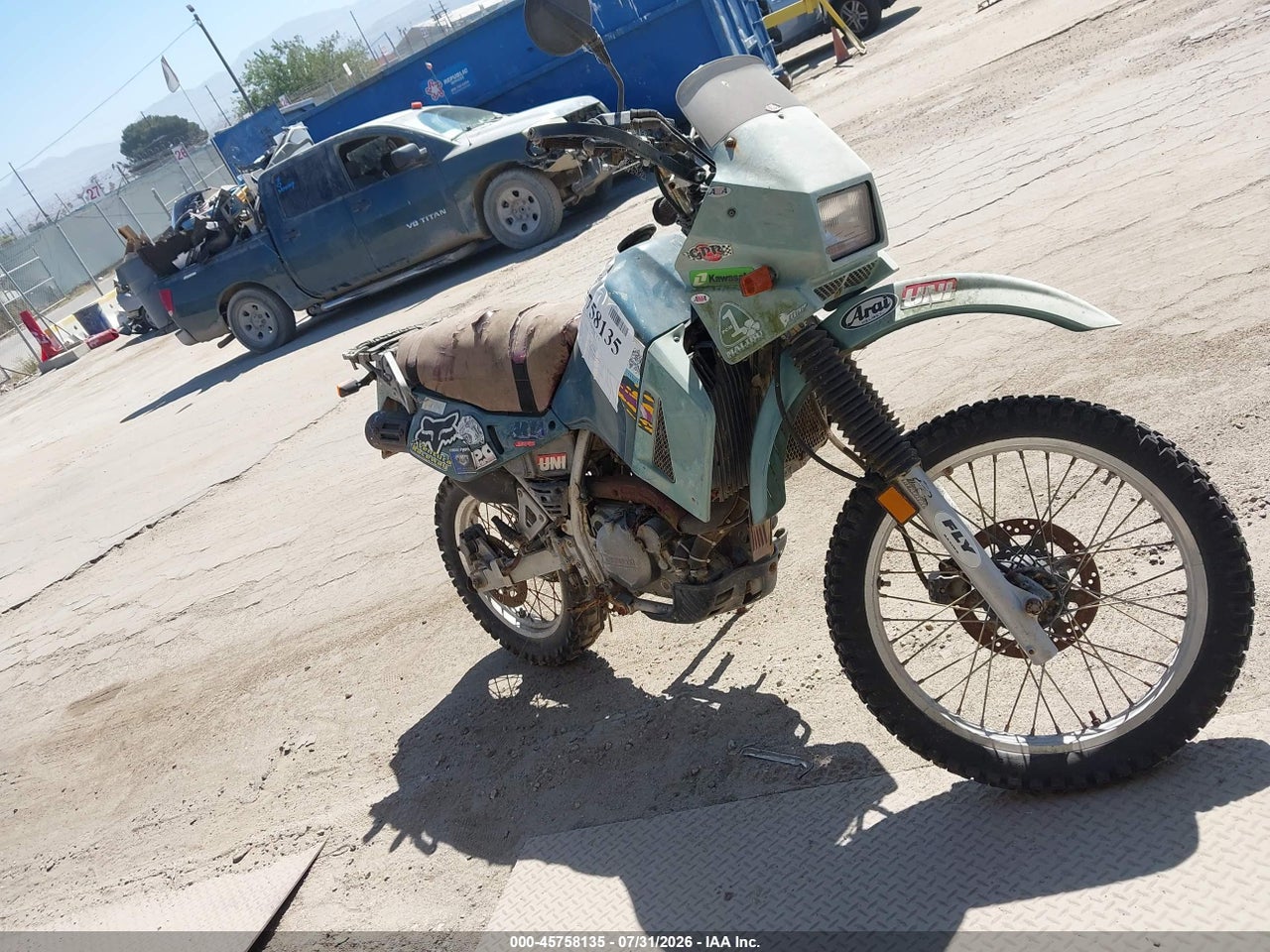 Jkaklea17xa****** · 1999 KAWASAKI KL650 A