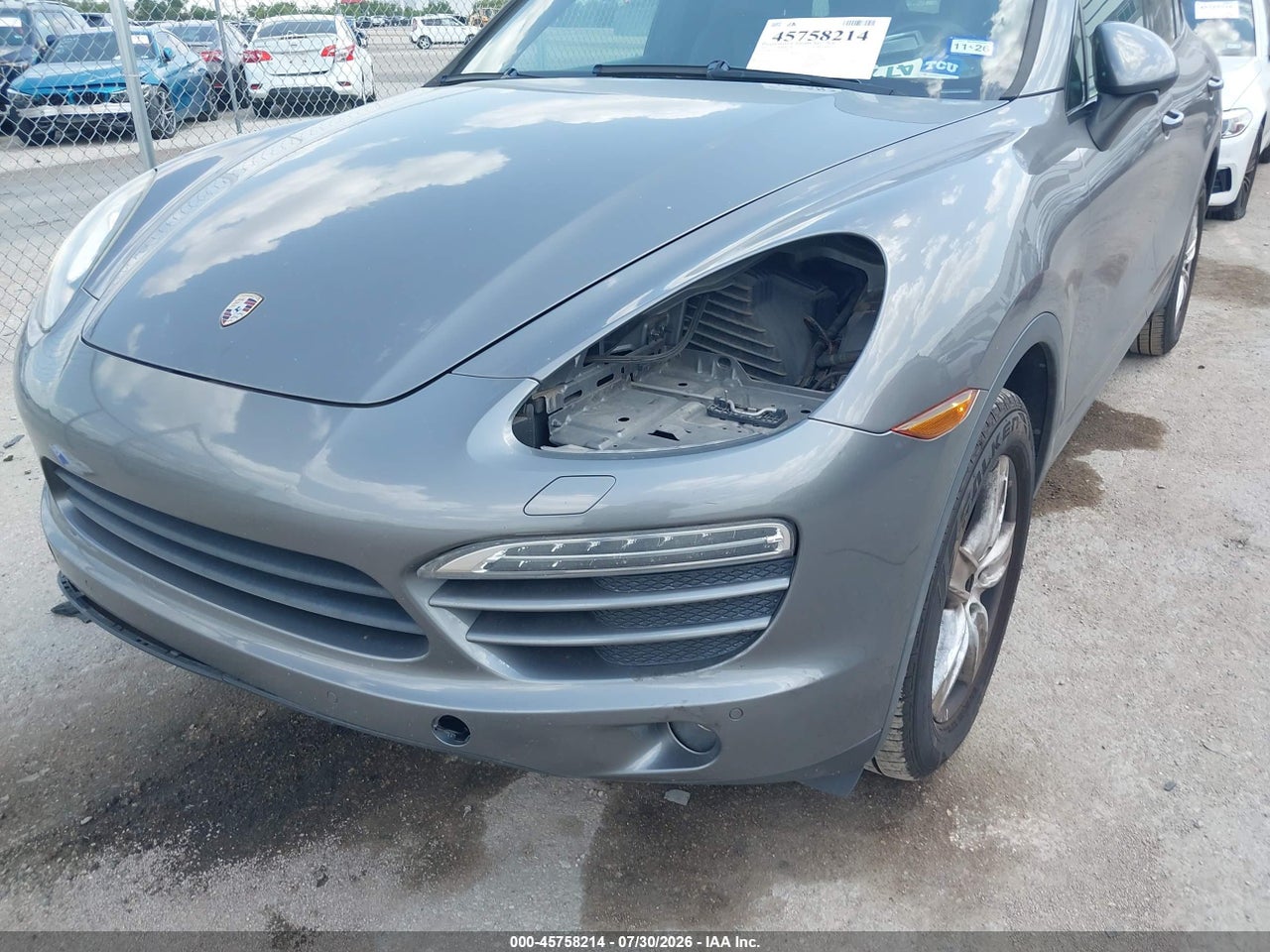 WP1AA2A22CL****** · 2012 PORSCHE CAYENNE   · 6/11