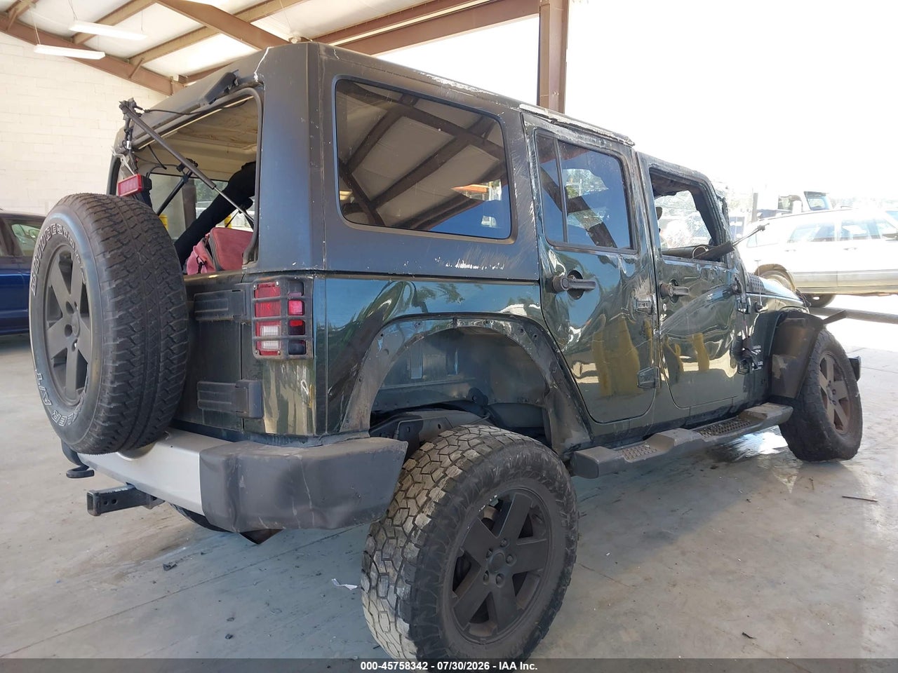 2011 JEEP WRANGLER UNLIMITED SAHARA · 4/11