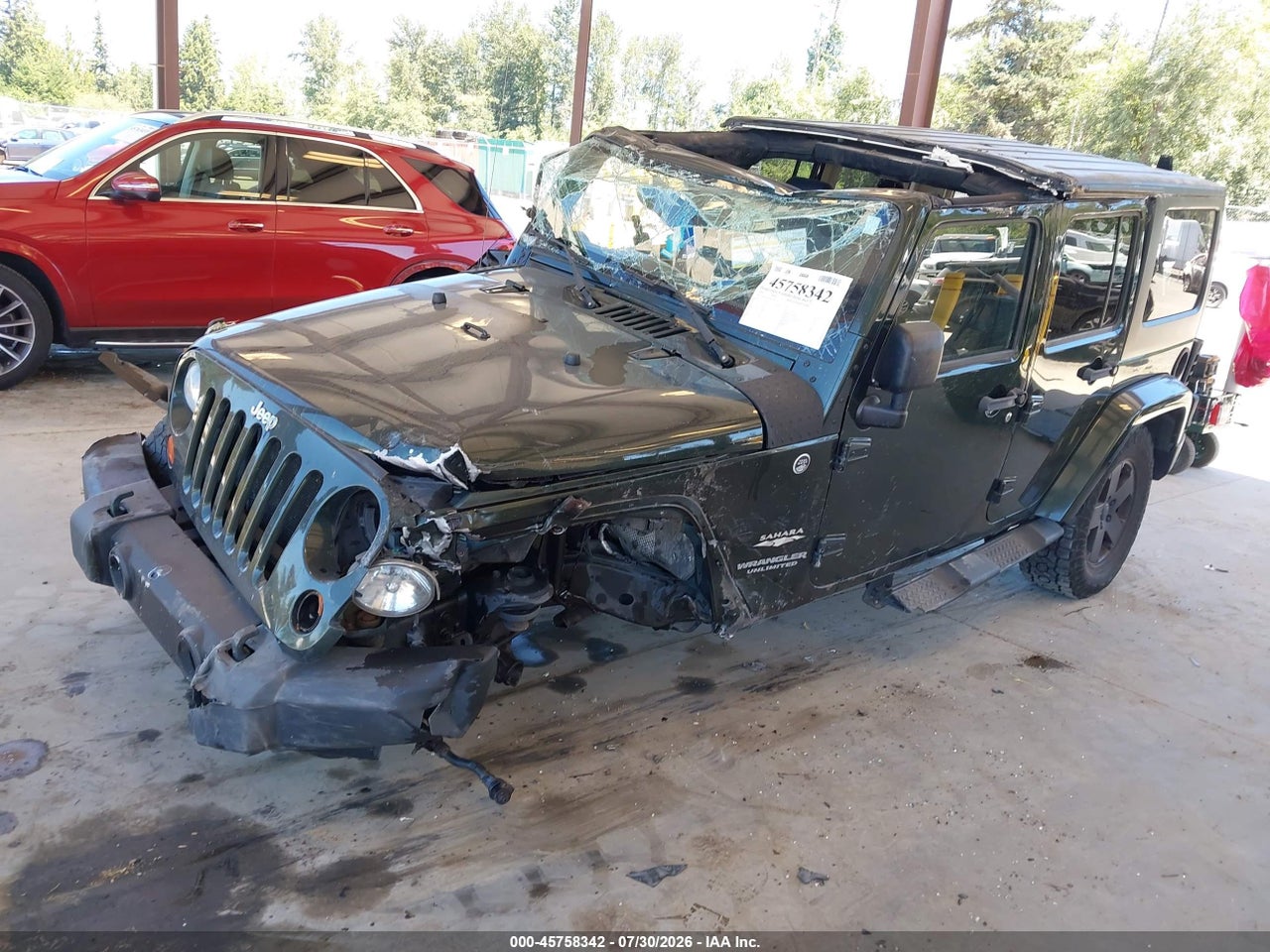 2011 JEEP WRANGLER UNLIMITED SAHARA · 2/11