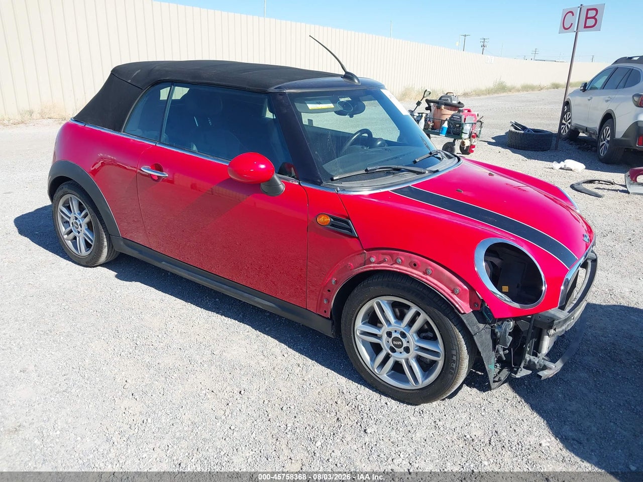 WMWZN3C56ET****** · 2014 MINI CONVERTIBLE COOPER