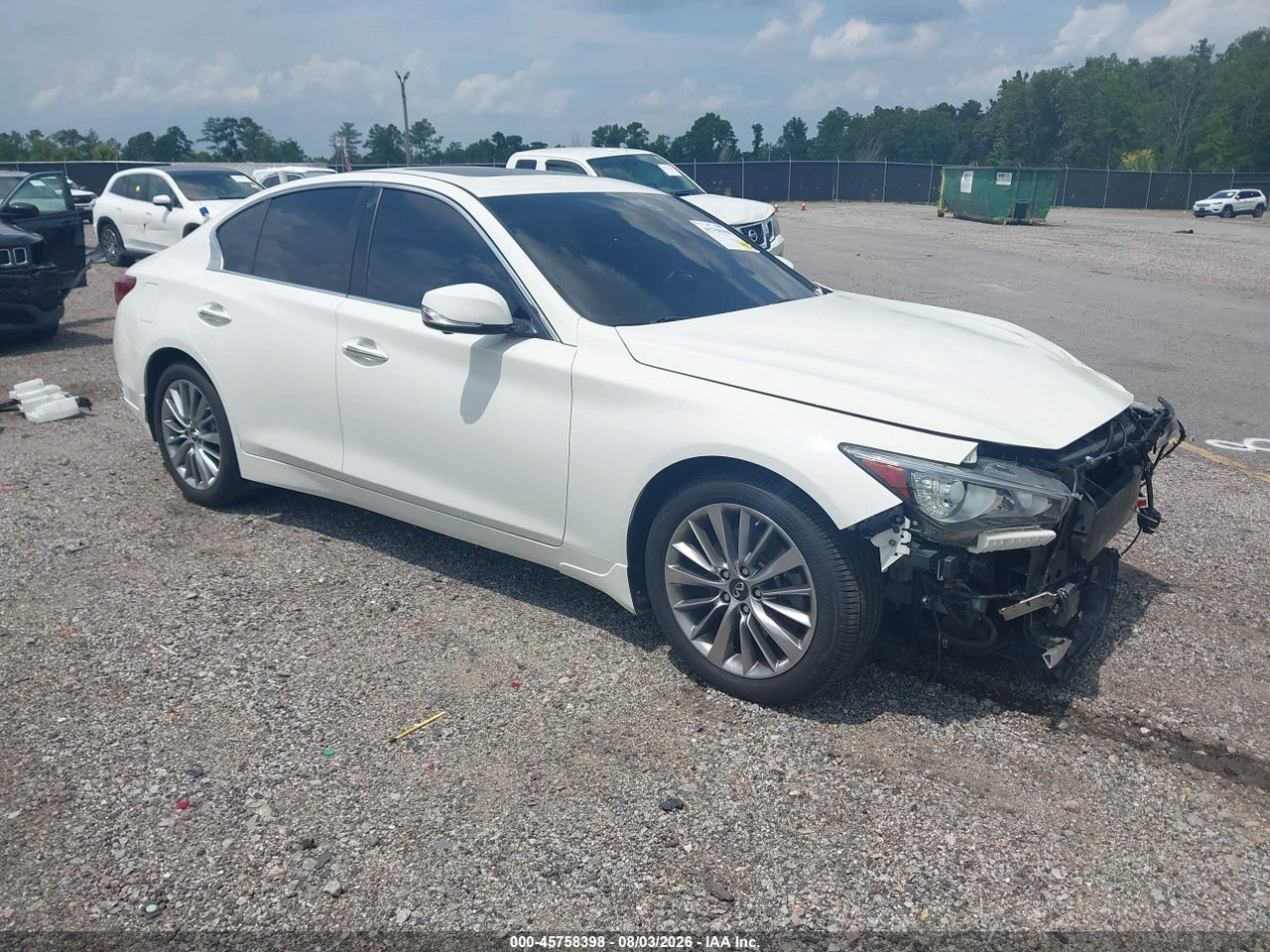 JN1EV7BR7NM****** · 2022 INFINITI Q50 LUXE AWD