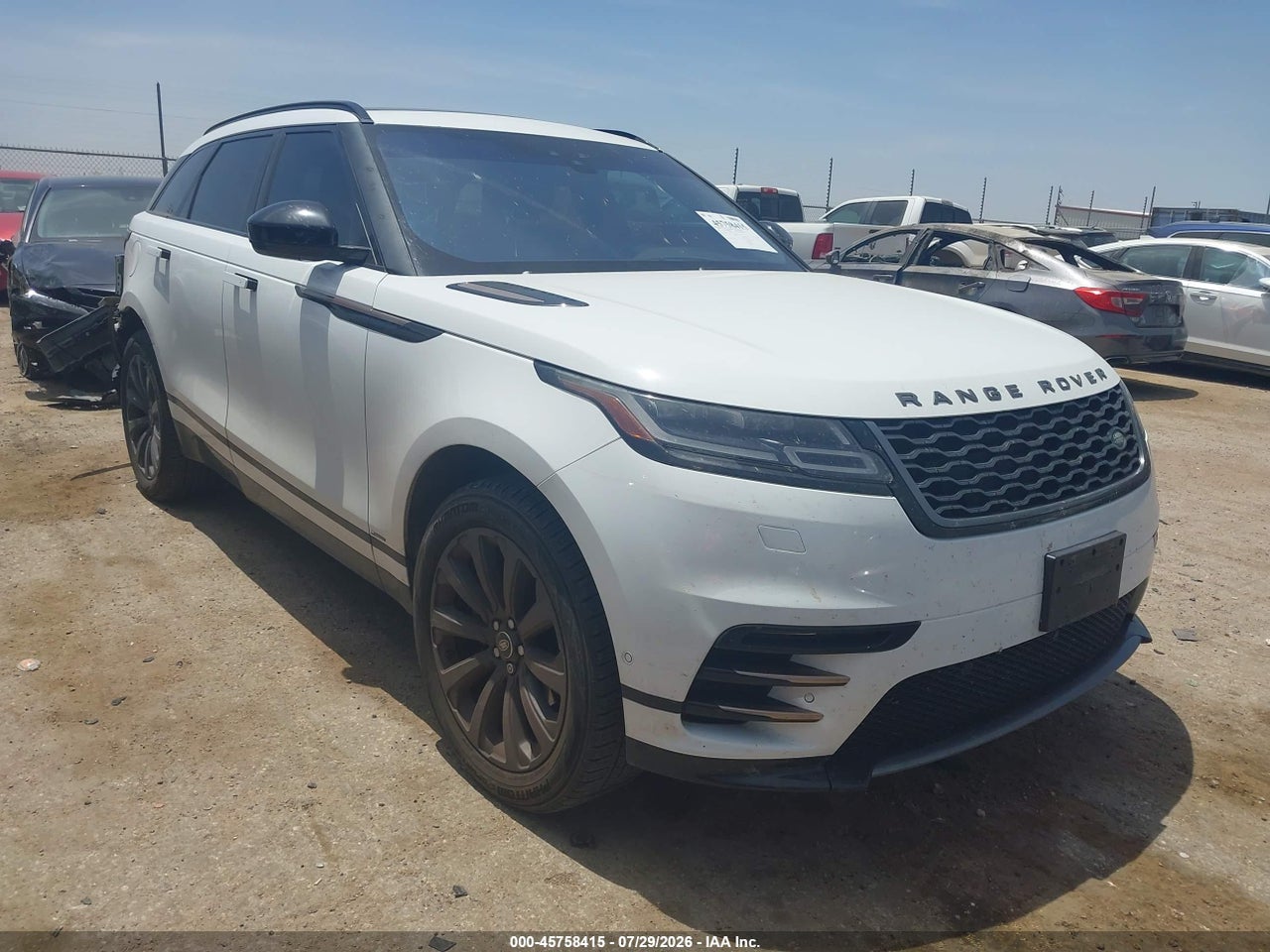 SALYL2RXXJA****** · 2018 LAND ROVER RANGE ROVER VELAR P250 SE R-DYNAMIC