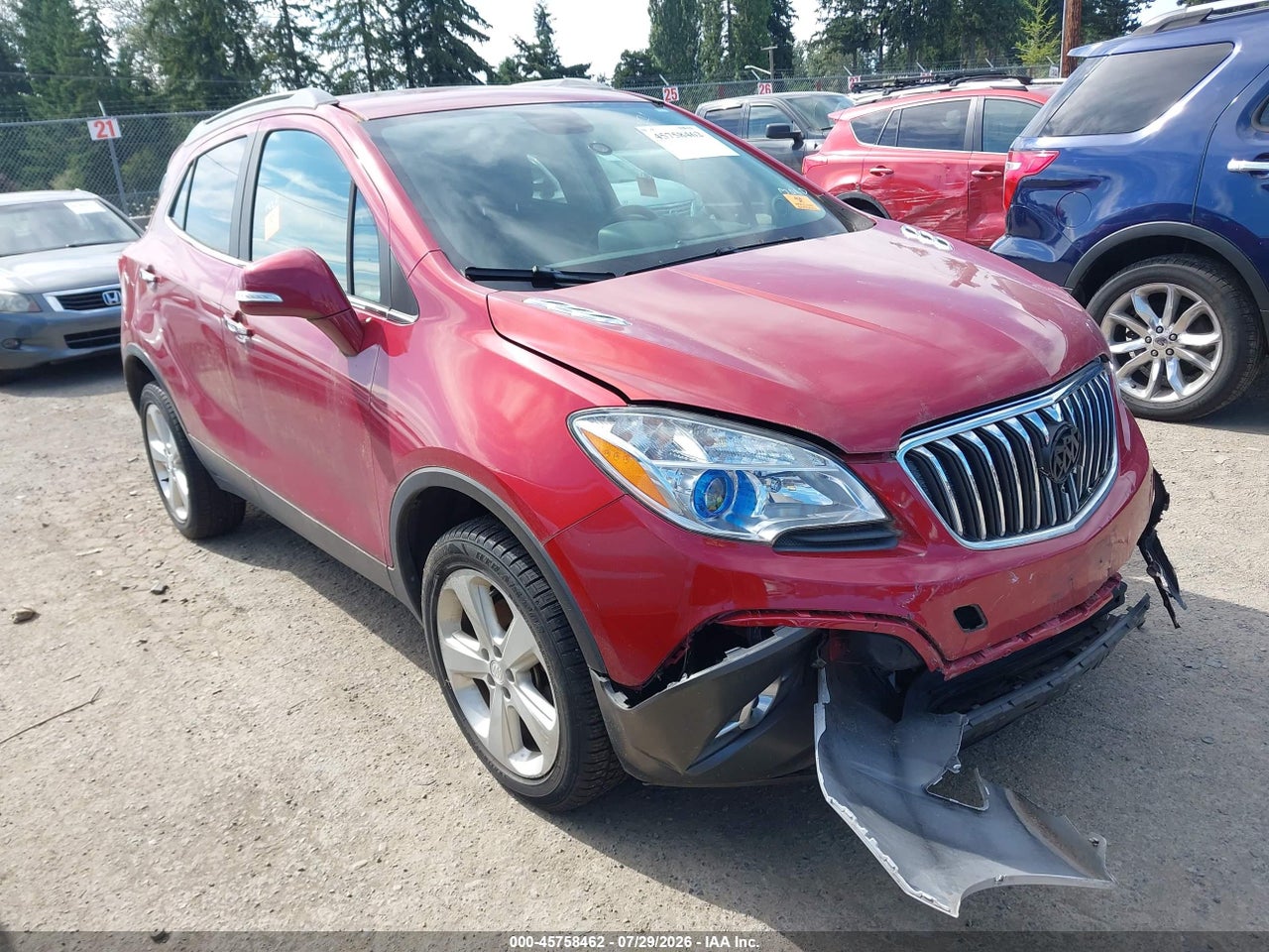 KL4CJFSB3FB****** · 2015 BUICK ENCORE CONVENIENCE