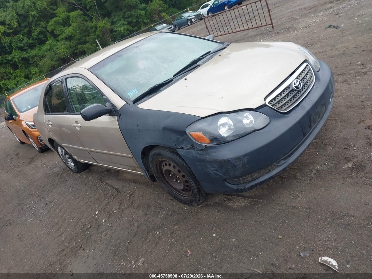 1NXBR32E67Z****** · 2007 TOYOTA COROLLA LE