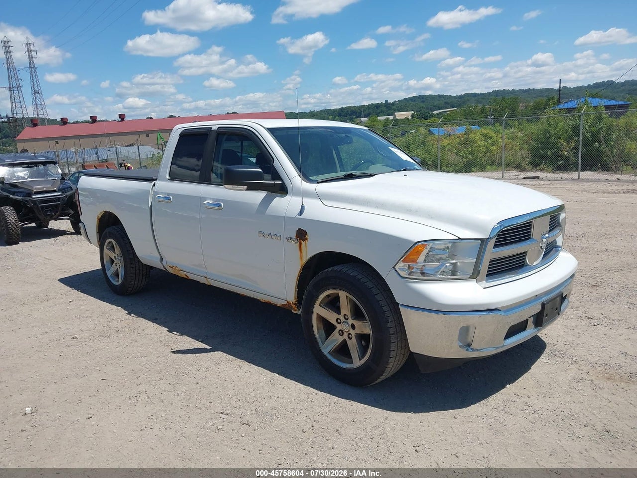 1D7RV1GTXAS****** · 2010 DODGE RAM 1500 SLT/SPORT/TRX