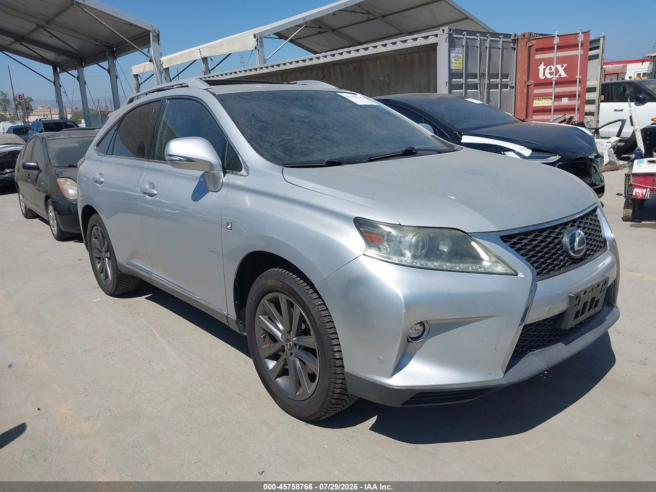 2T2BK1BA5FC****** · 2015 LEXUS RX 350 F SPORT