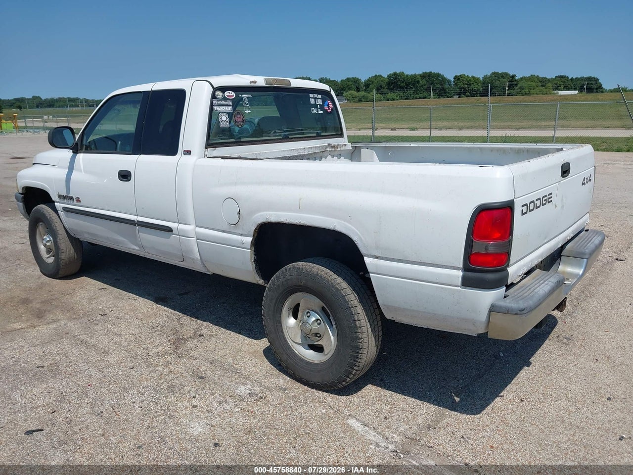 2001 DODGE RAM 1500 ST · 3/11