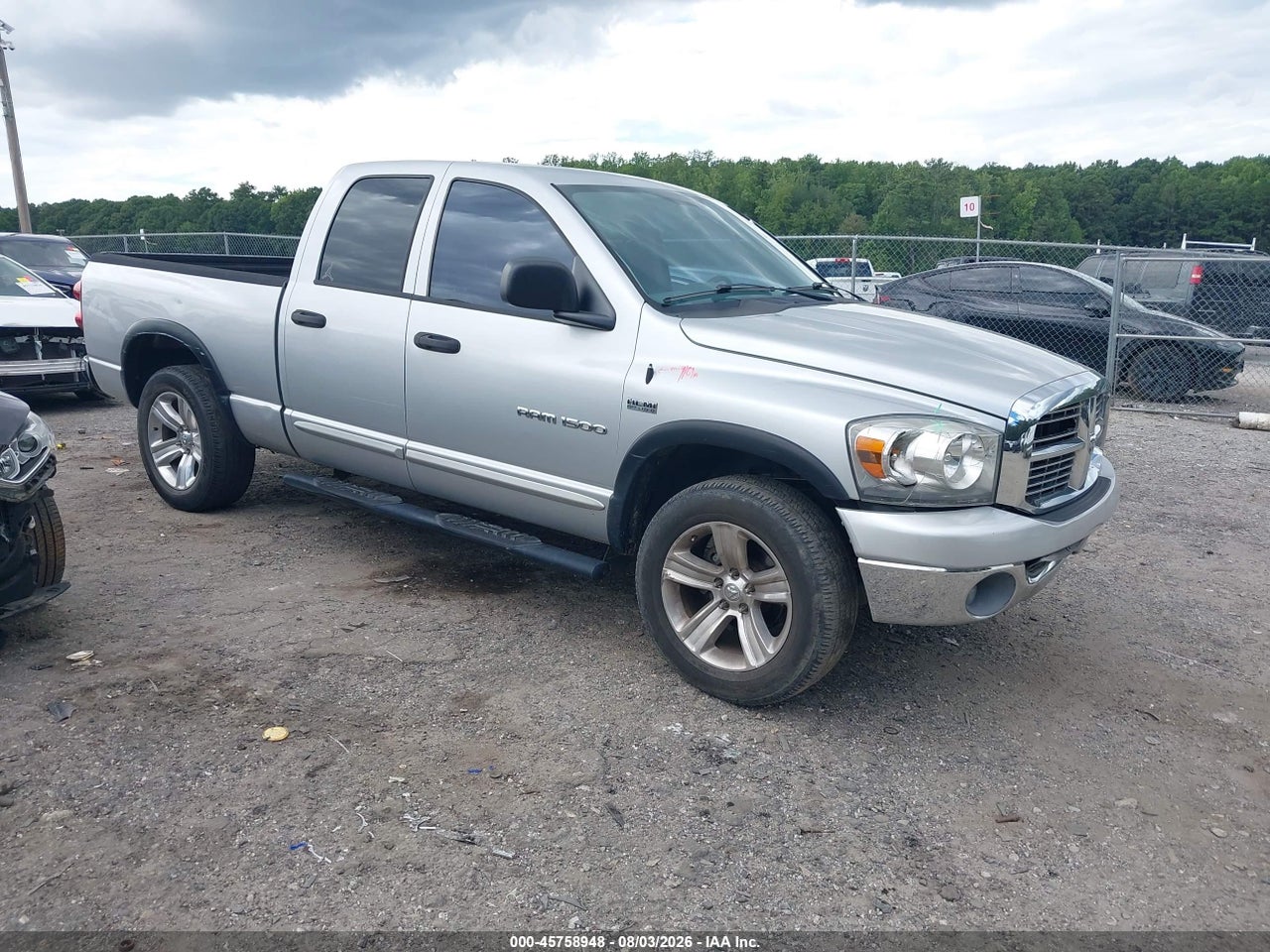 1D7HA18217J****** · 2007 DODGE RAM 1500 SLT