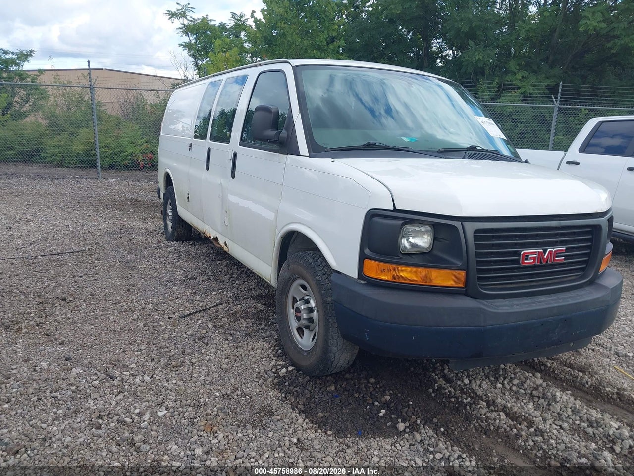 1GTZ7UCG5E1****** · 2014 GMC SAVANA 3500 WORK VAN · 6/11