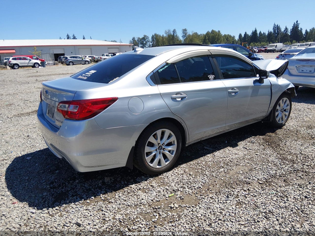 2016 SUBARU LEGACY 2.5I PREMIUM · 4/11