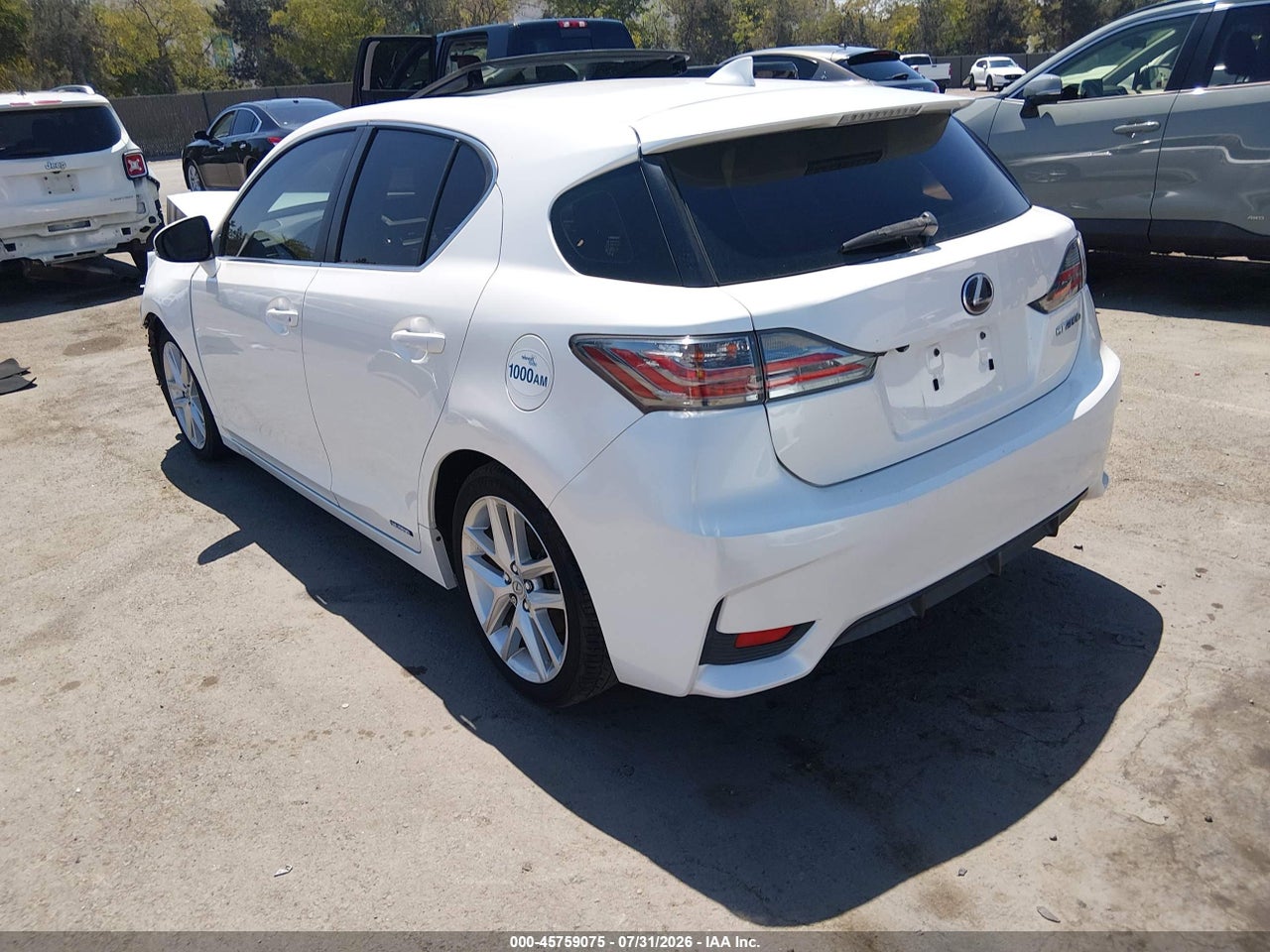 2017 LEXUS CT 200H · 3/11