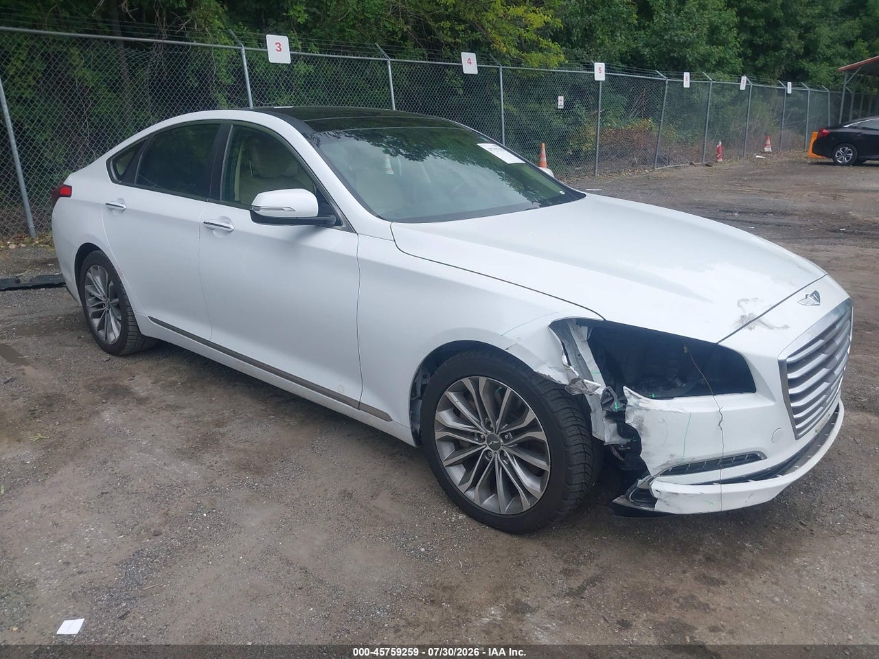 KMHGN4JE4FU****** · 2015 HYUNDAI GENESIS 3.8