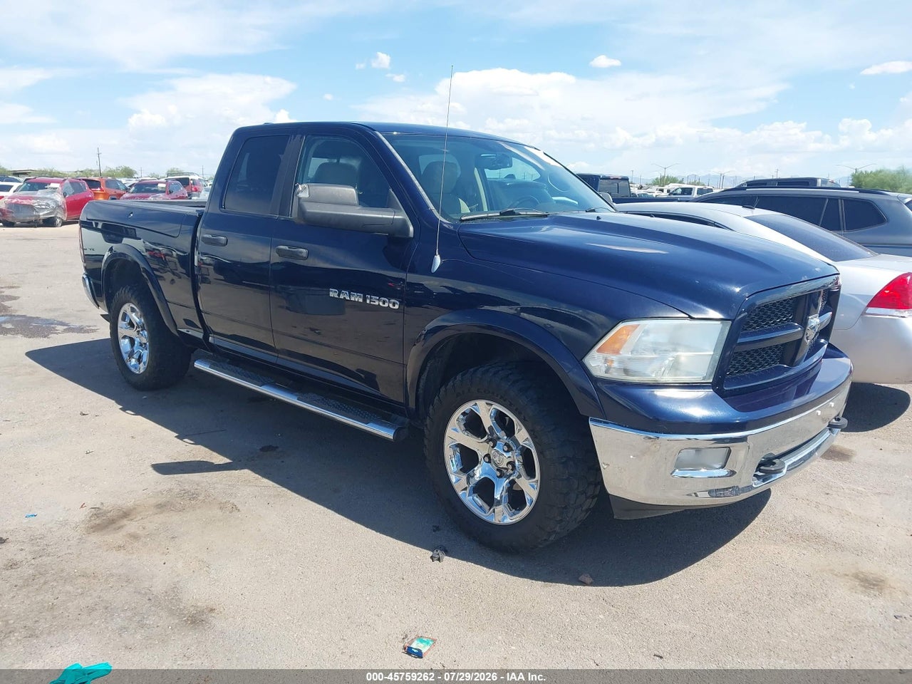 1C6RD7GP5CS****** · 2012 DODGE RAM 1500 SLT