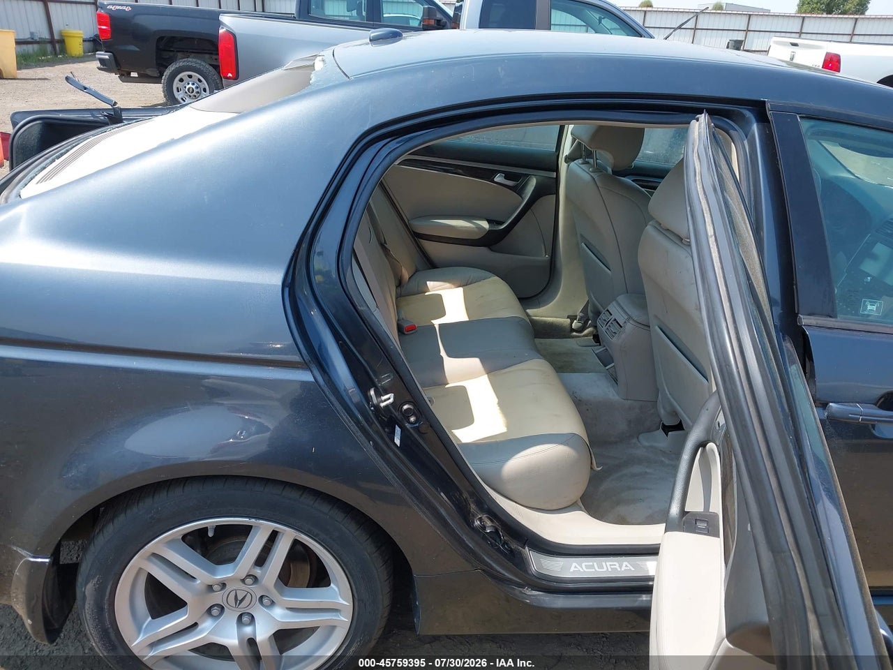19UUA66247A****** · 2007 ACURA TL 3.2 · 8/11