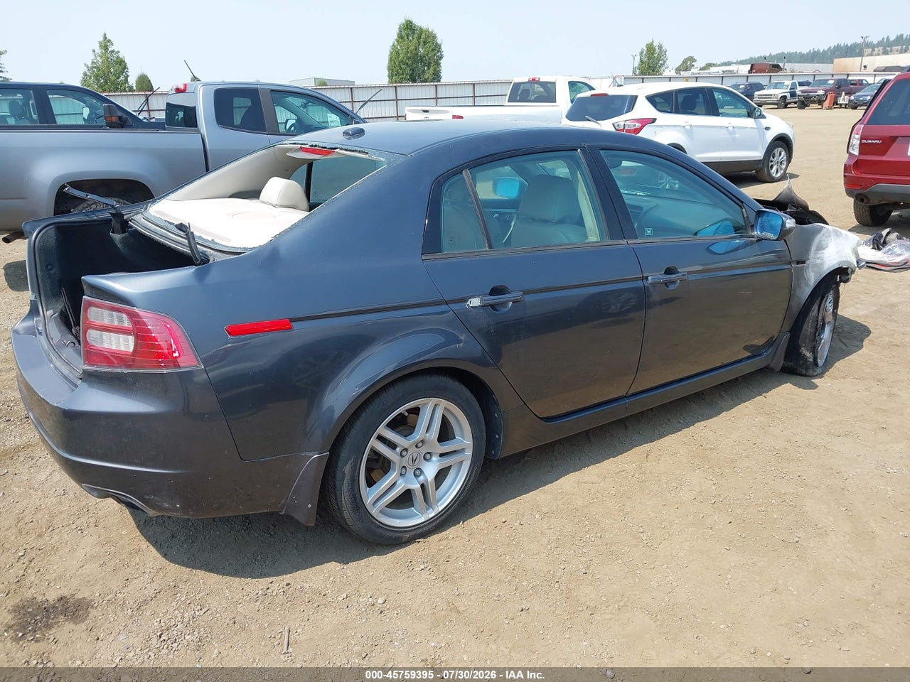 19UUA66247A****** · 2007 ACURA TL 3.2 · 4/11