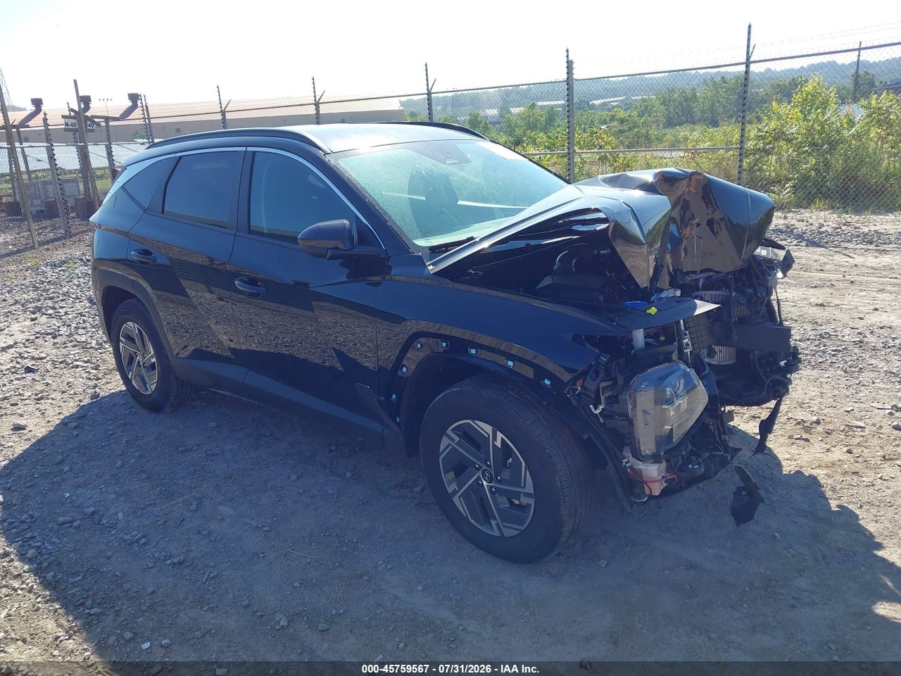 KM8JBDD13SU****** · 2025 HYUNDAI TUCSON HYBRID BLUE