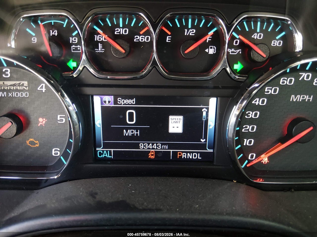 1GTV2NECXHZ****** · 2017 GMC SIERRA 1500 SLT · 7/11