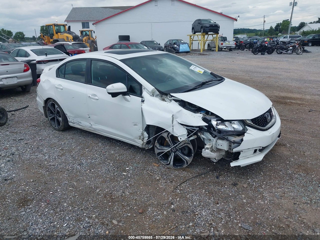 2HGFB6E51FH****** · 2015 HONDA CIVIC SI