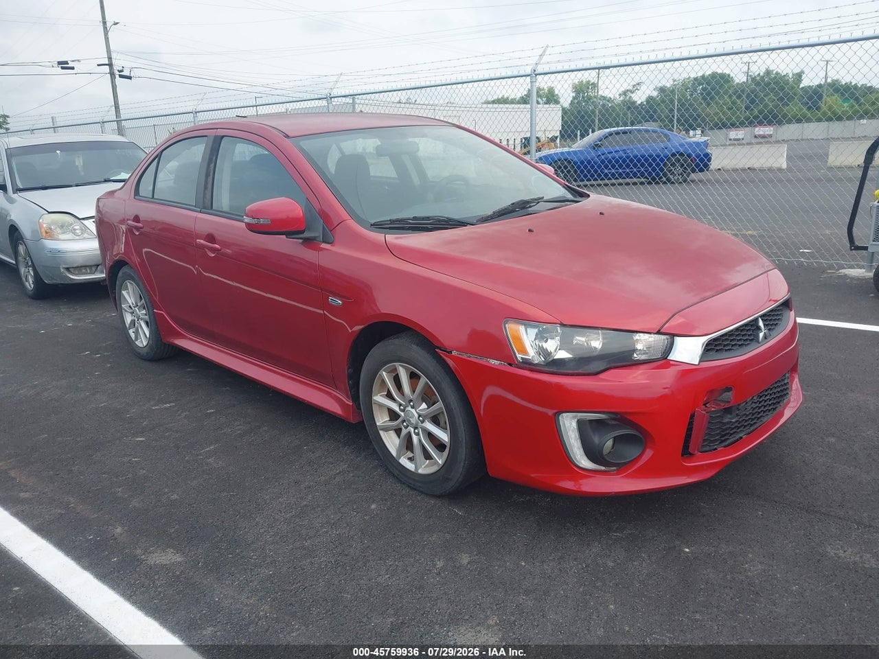 JA32U2FU8GU****** · 2016 MITSUBISHI LANCER ES