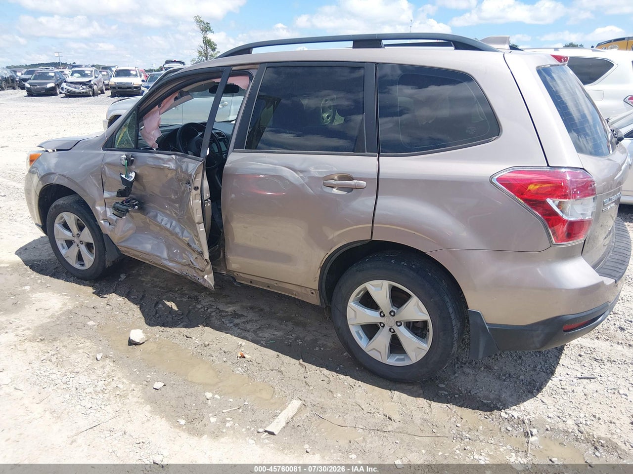 2016 SUBARU FORESTER 2.5I · 3/8
