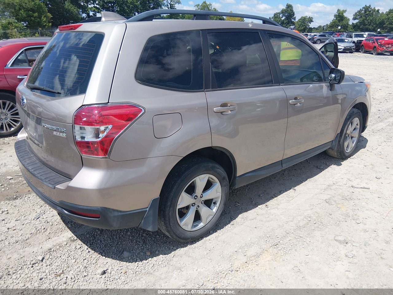 2016 SUBARU FORESTER 2.5I · 4/8