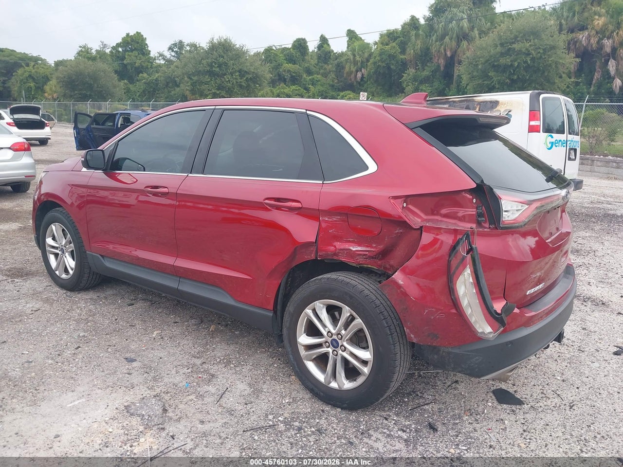 2FMTK4J94FB****** · 2015 FORD EDGE SEL · 3/11