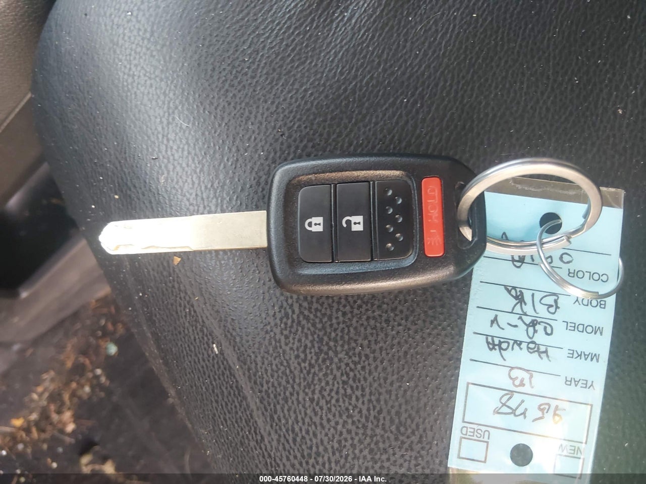 5J6RM4H78EL****** · 2014 HONDA CR-V EX-L · 11/11