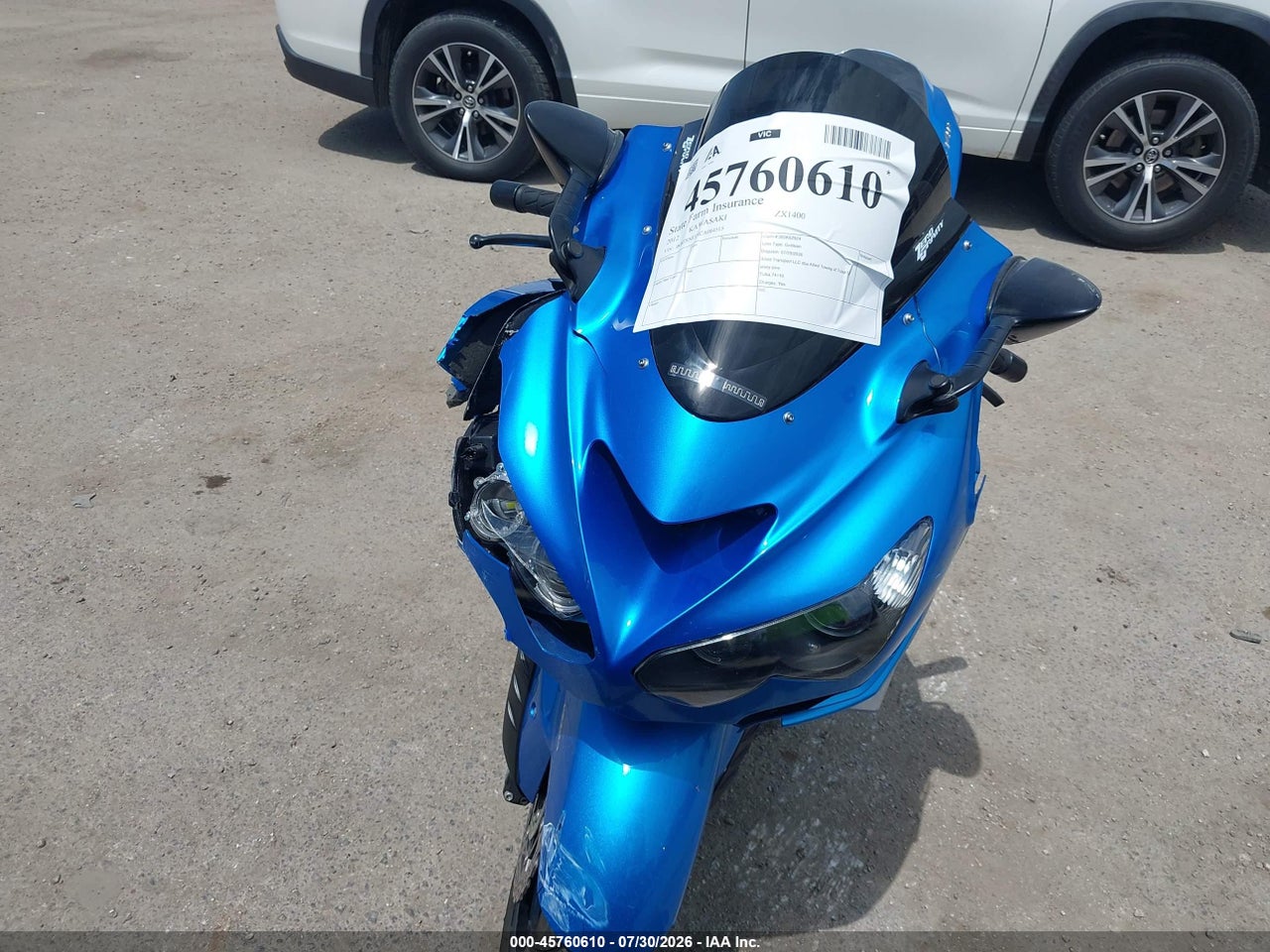 2012 KAWASAKI ZX1400 EC · 5/11