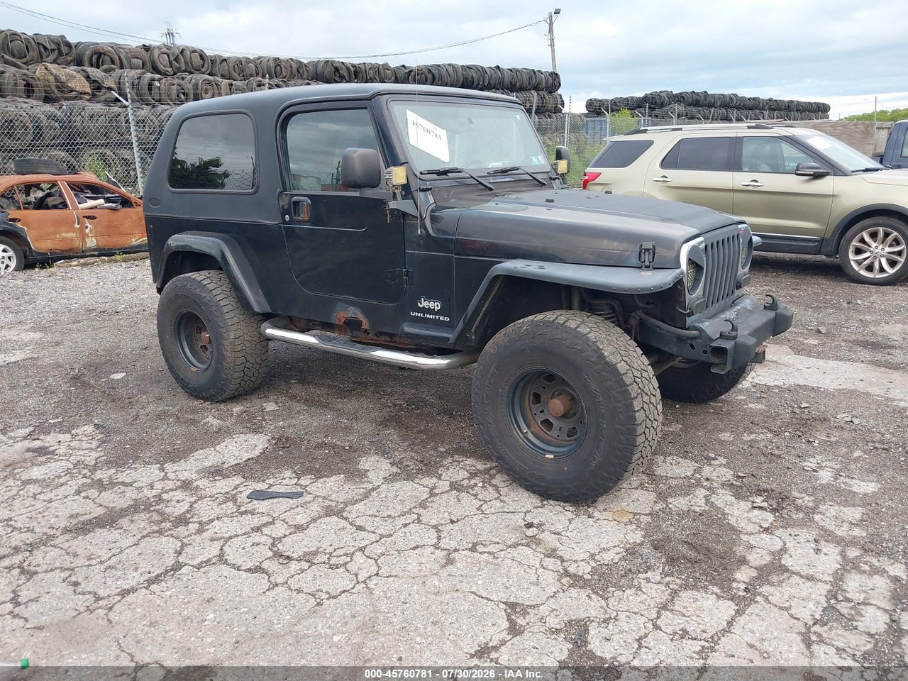 1J4FA44S76P****** · 2006 JEEP WRANGLER UNLIMITED