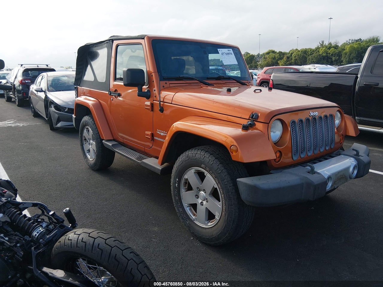 1J4GA5D19BL****** · 2011 JEEP WRANGLER SAHARA