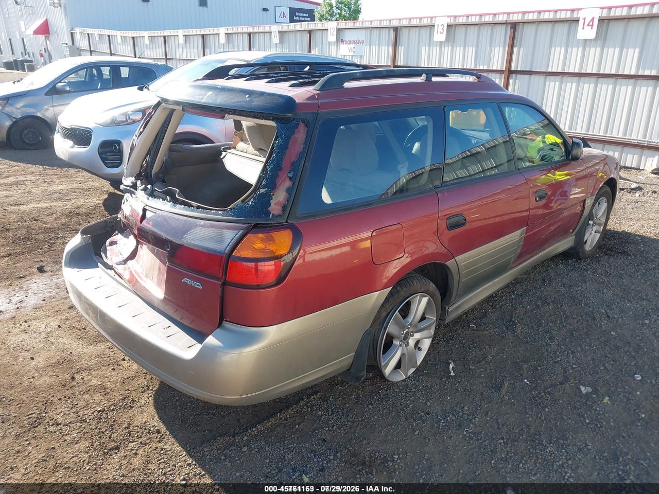 2004 SUBARU OUTBACK   · 4/11