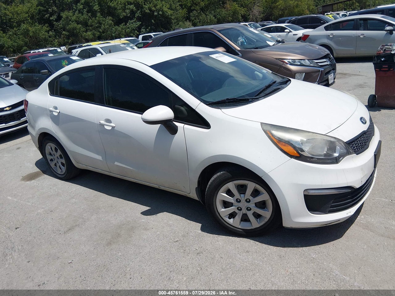 KNADM4A33G6****** · 2016 KIA RIO LX