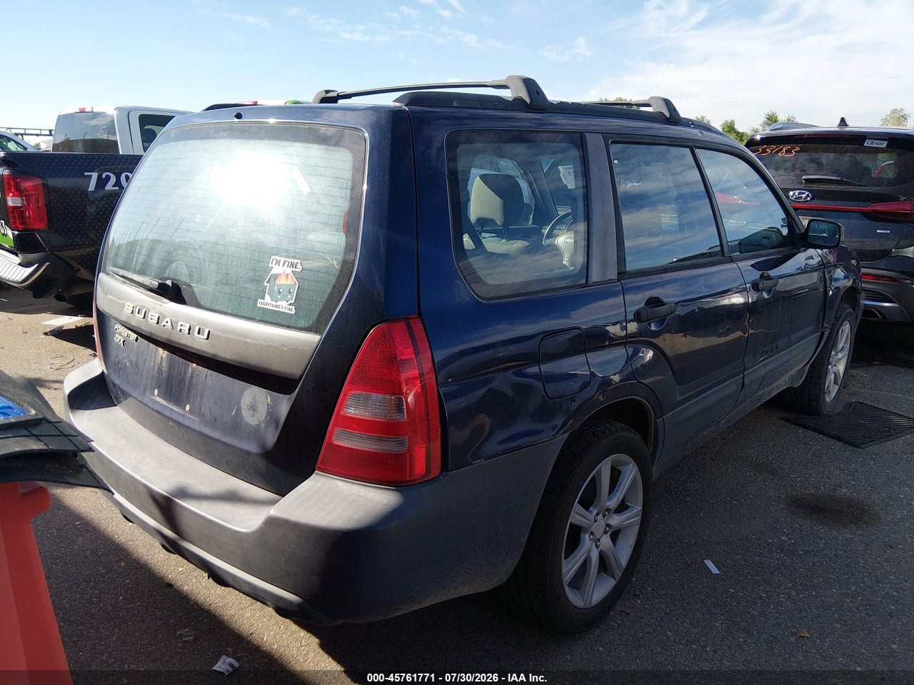 2005 SUBARU FORESTER 2.5X · 4/10