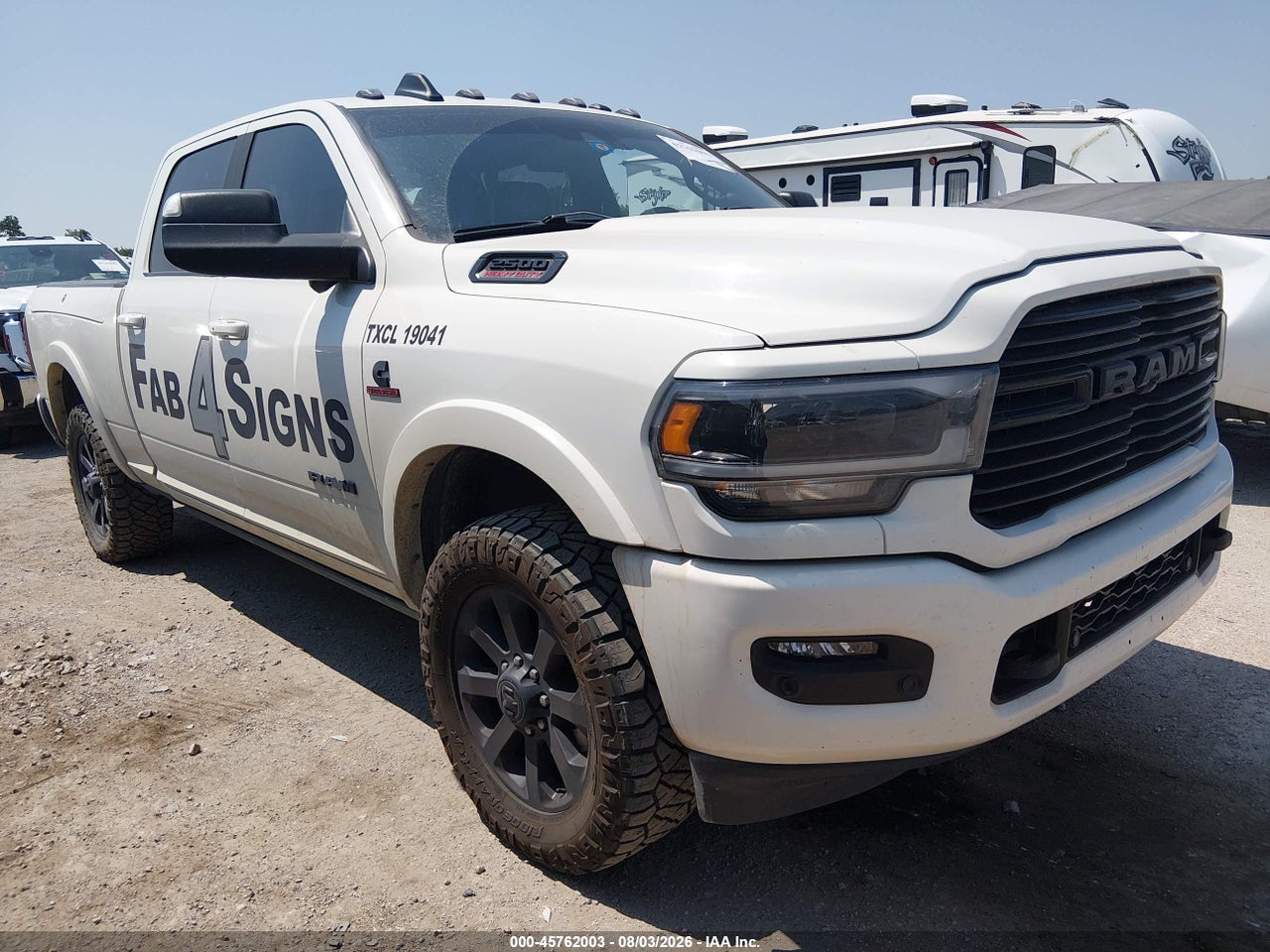 3C6UR5FL2MG****** · 2021 RAM 2500 LARAMIE  4X4 6'4 BOX