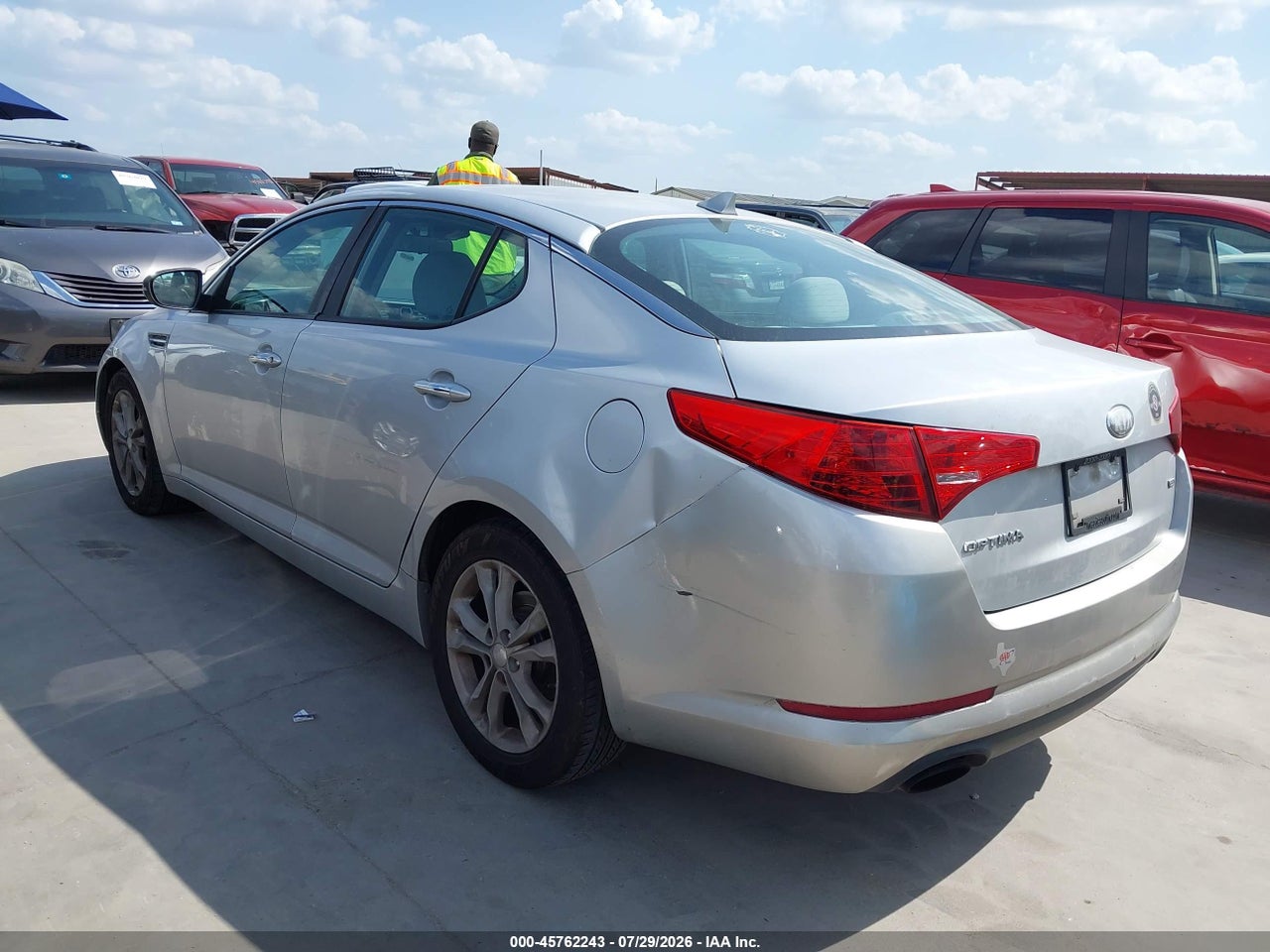5XXGM4A73DG****** · 2013 KIA OPTIMA LX · 3/11